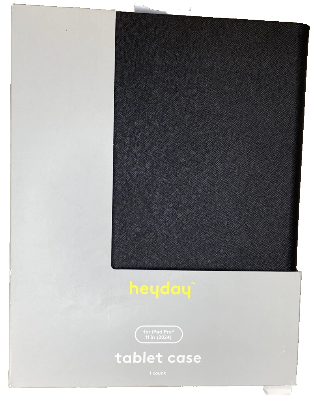 Apple iPad Pro 11" (M4) Case - Heyday™ Black Saffiano