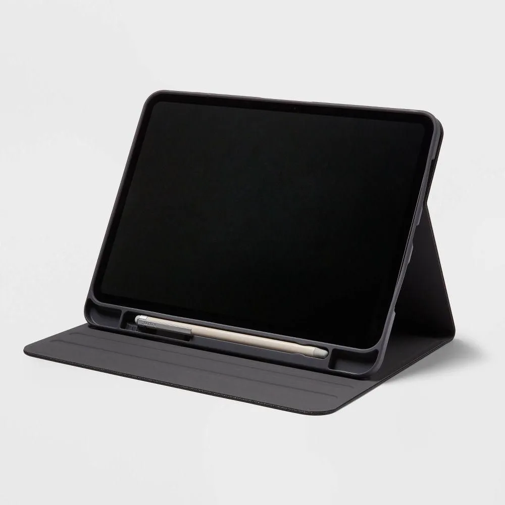 Apple iPad Pro 11" (M4) Case - Heyday™ Black Saffiano