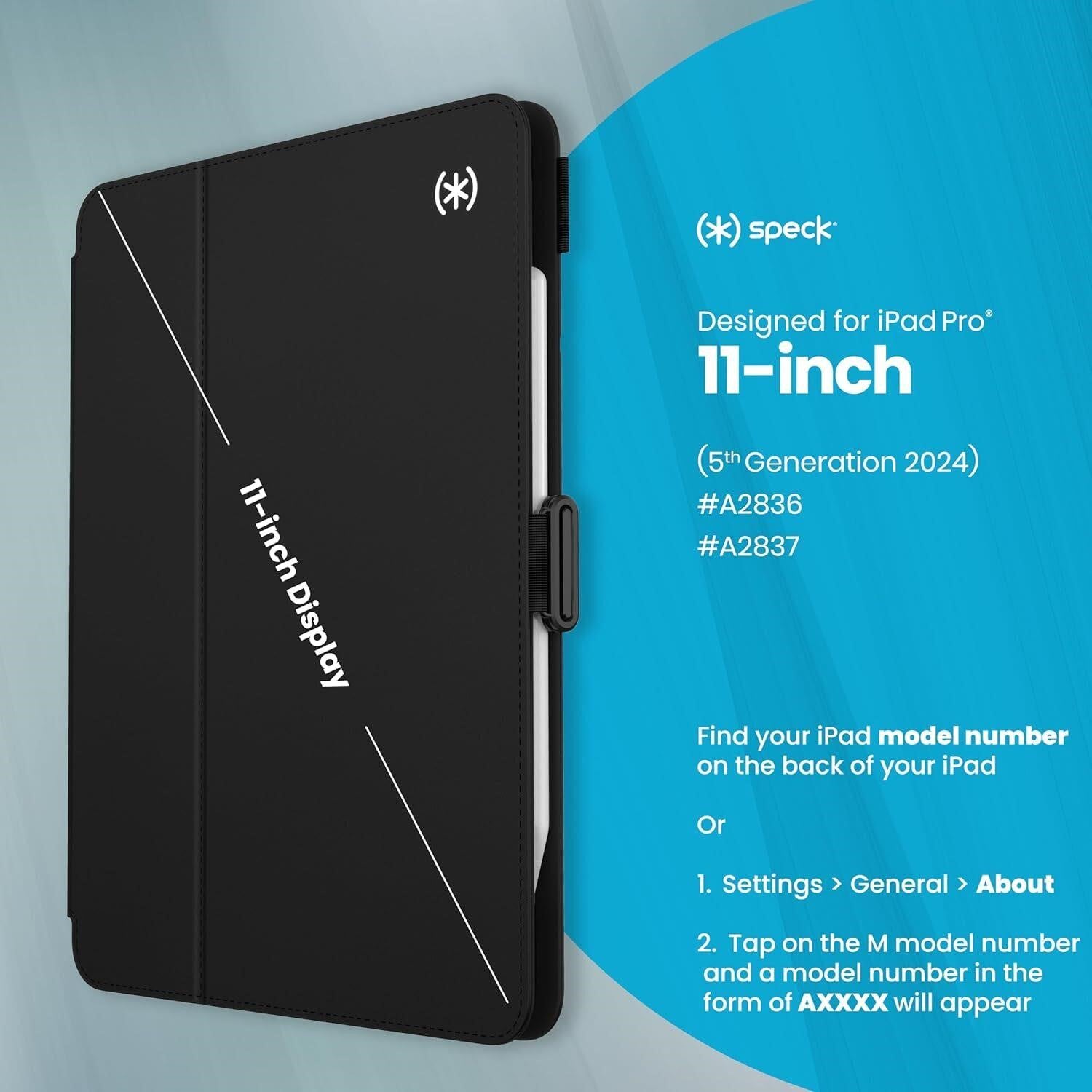 Speck iPad 11" Pro (2024) Balance Folio ( Black )